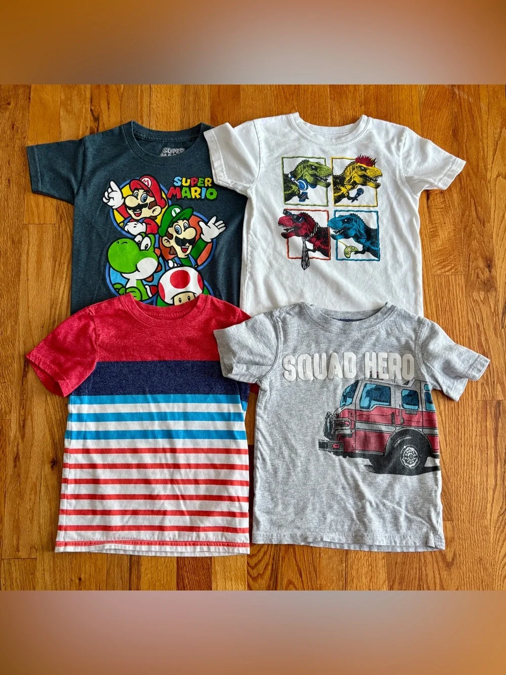 (20 Piece Lot) Baby Boys Clothing Lot Size 4-5 5T 5 XS Shirts Shorts PJ’s Bundle